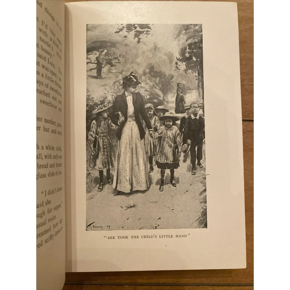 Antique HC 1893 Jane Field by Mary‎ E. Wilkins Illustrated Novel Green